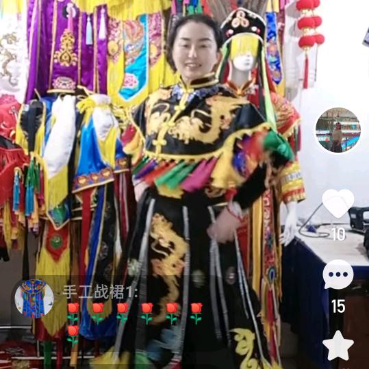 手工战裙,汉服,唐装
