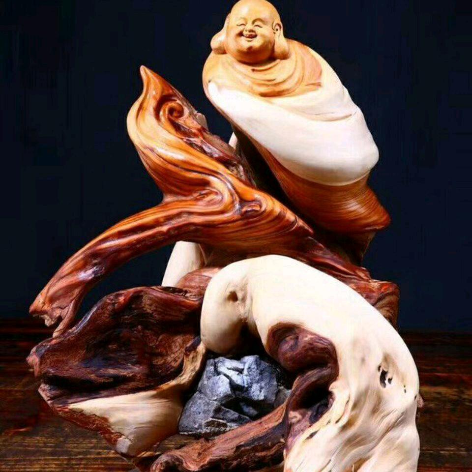 飞雕-(弋阳根雕茶桌古建木雕上门制作)