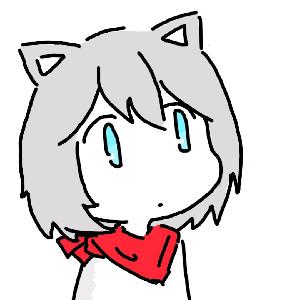 一只野生的红蓝