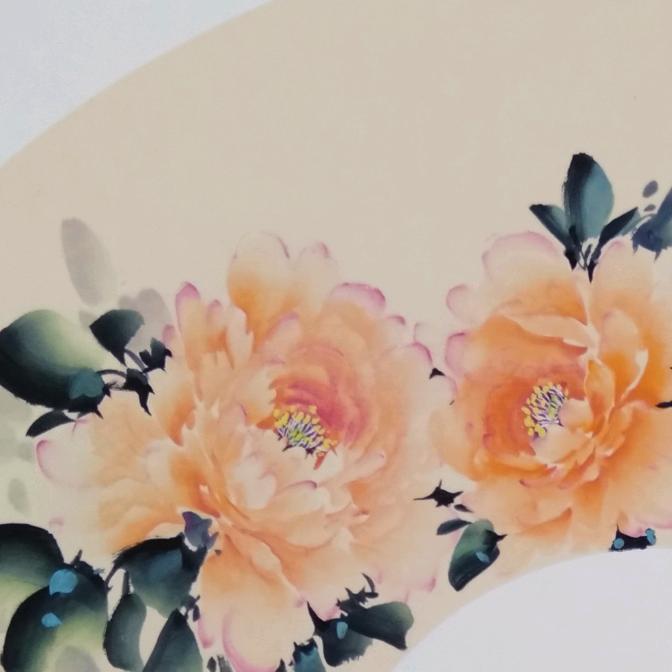 七彩阳光.水润牡丹