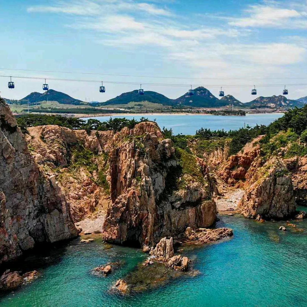 摩天岭跨海索道