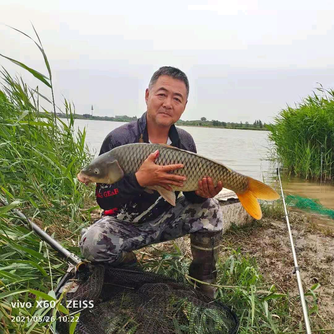湖库钓鱼老孙