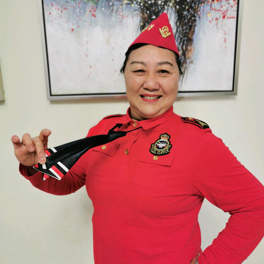 谭大姐爱表演