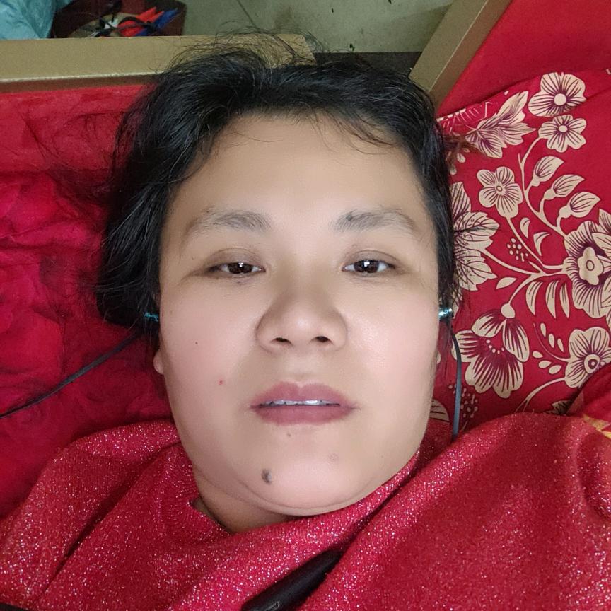 微笑时很美