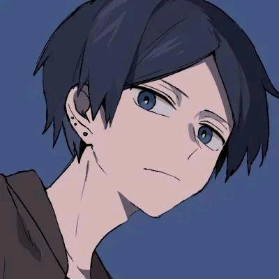 采蘑菇的小男孩