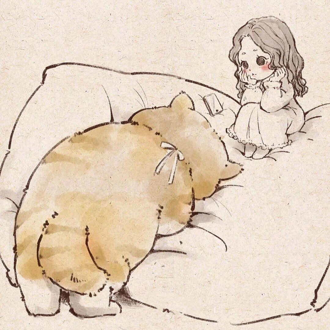 有只胖橘的草草