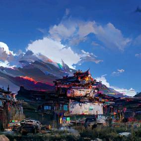 沐浴阳光.
