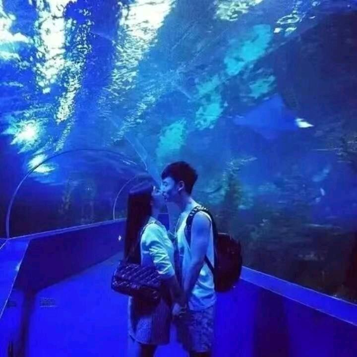慢步婷在海边