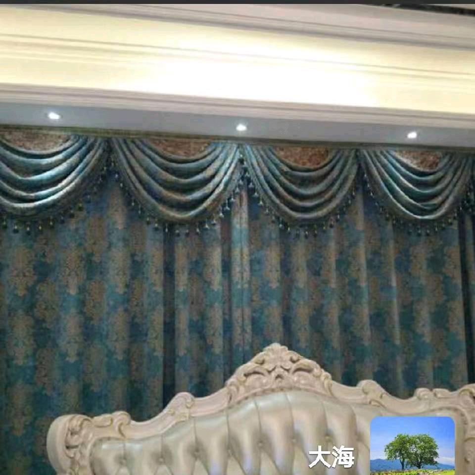 兖州大红窗帘布艺+好歌分享