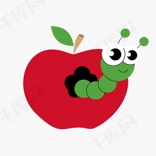 毛毛虫和烂苹果