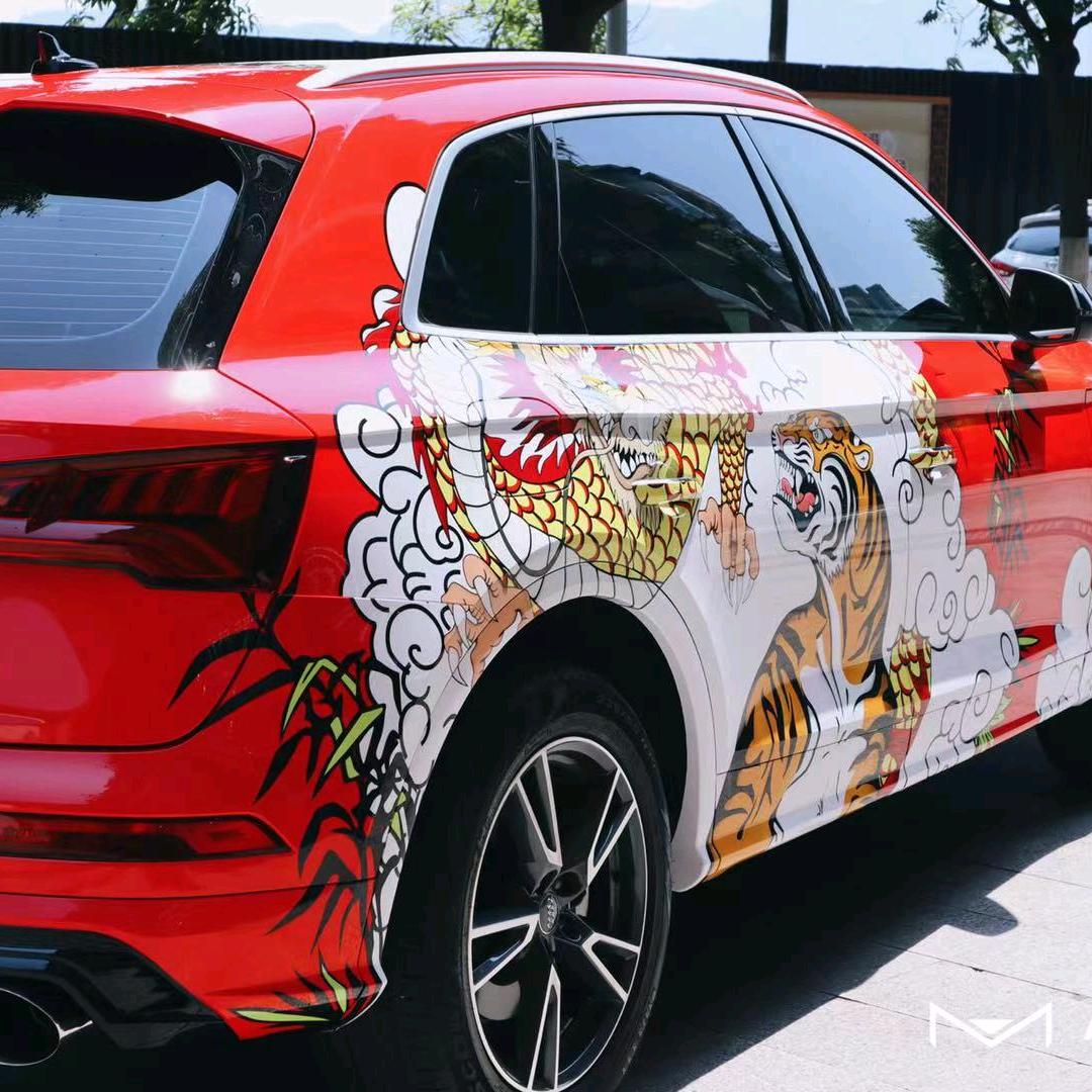 老呗汽车彩绘设计