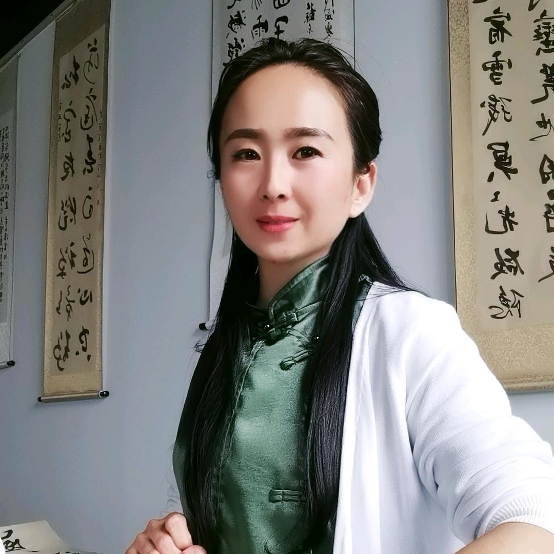 （诗柔墨兰）燕子练字