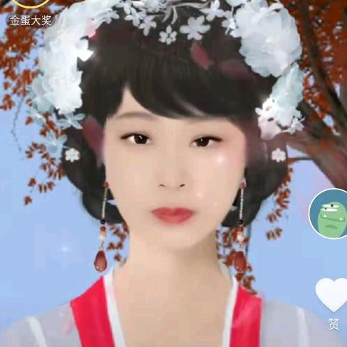 抖音里快乐的女人）（谢绝连赞）