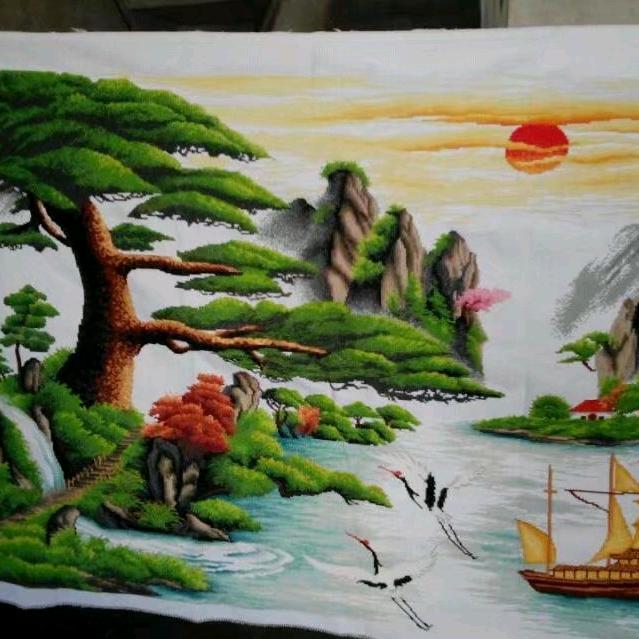 桃花开的时候好美