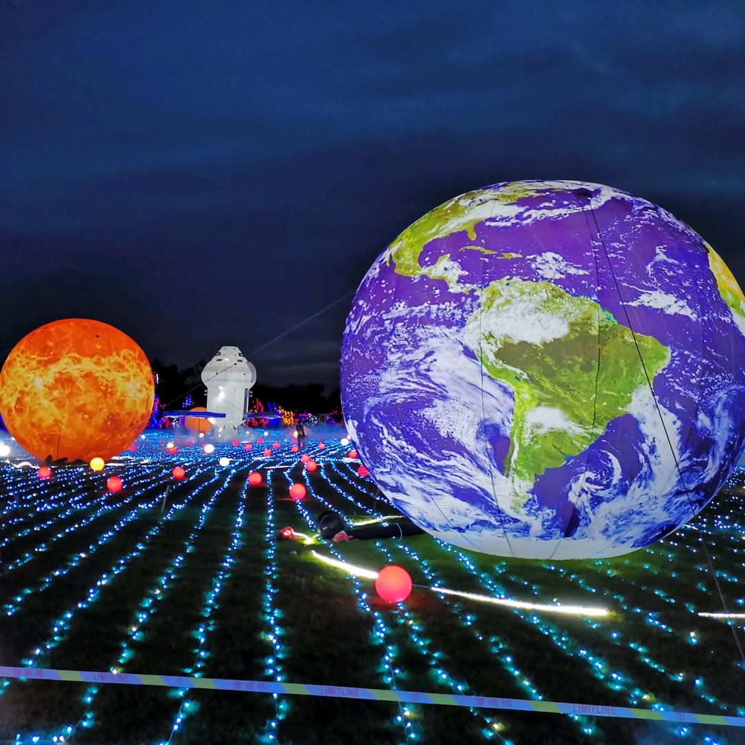 夜游活动合作商：A团队