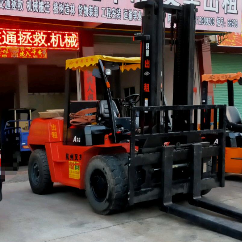 叶塘益佳开叉车的丽姐