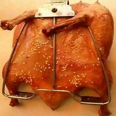 川古香烤鸭店。骨伤医院东。