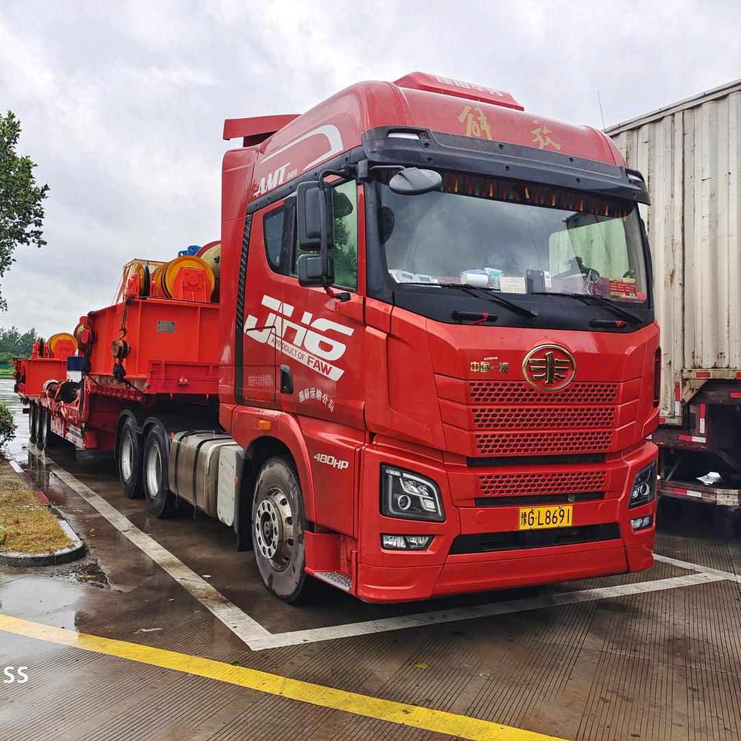 大件运输17.5米抽拉板