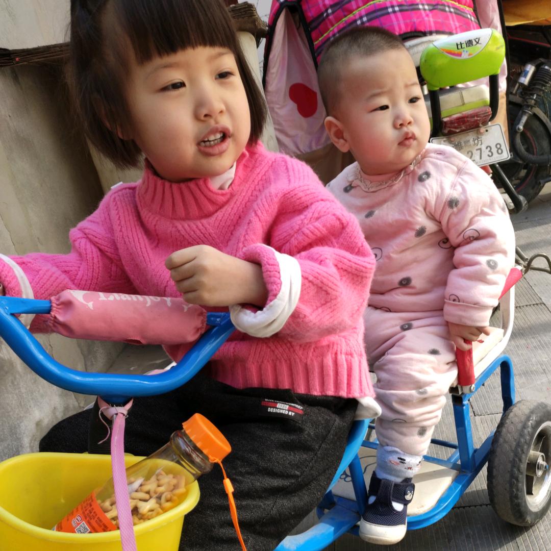 闹腾的俩宝