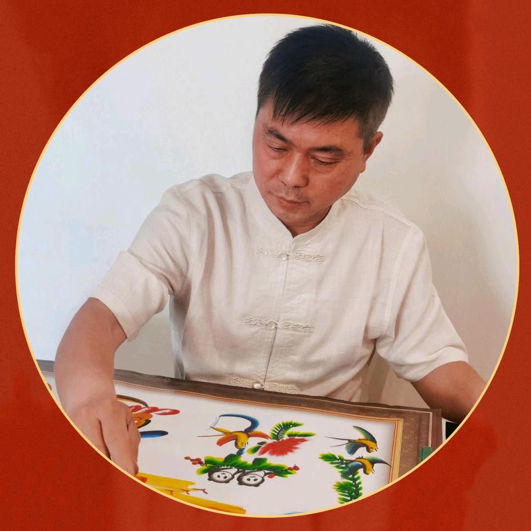 龙凤花鸟字