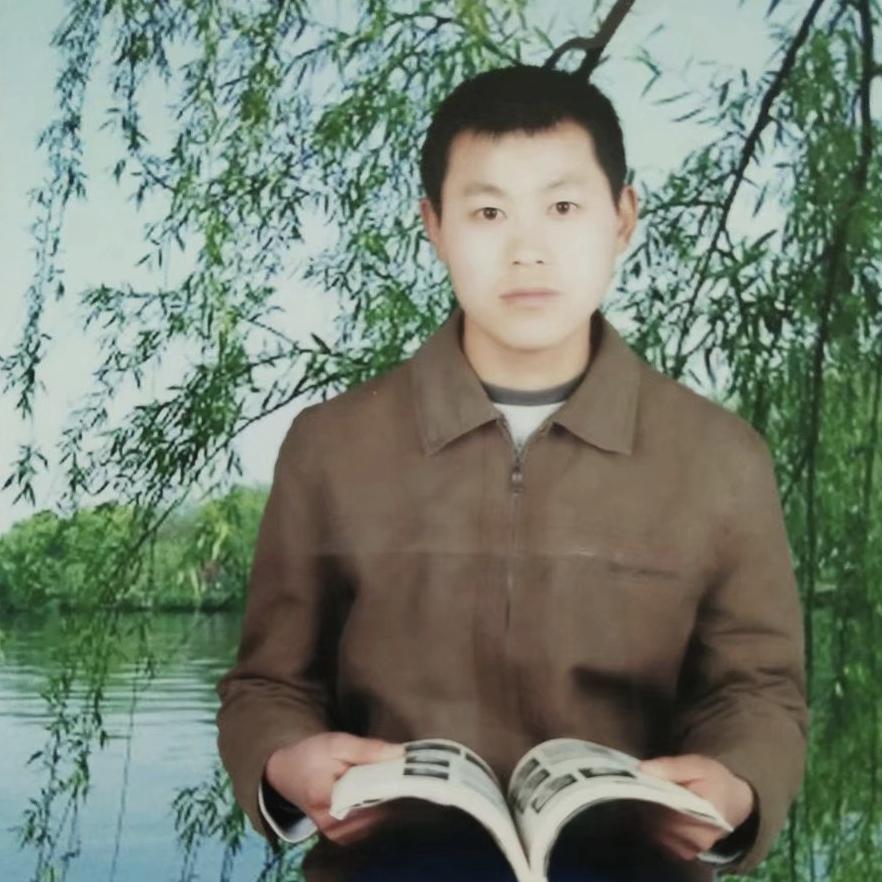 栽在溪水旁的一棵树