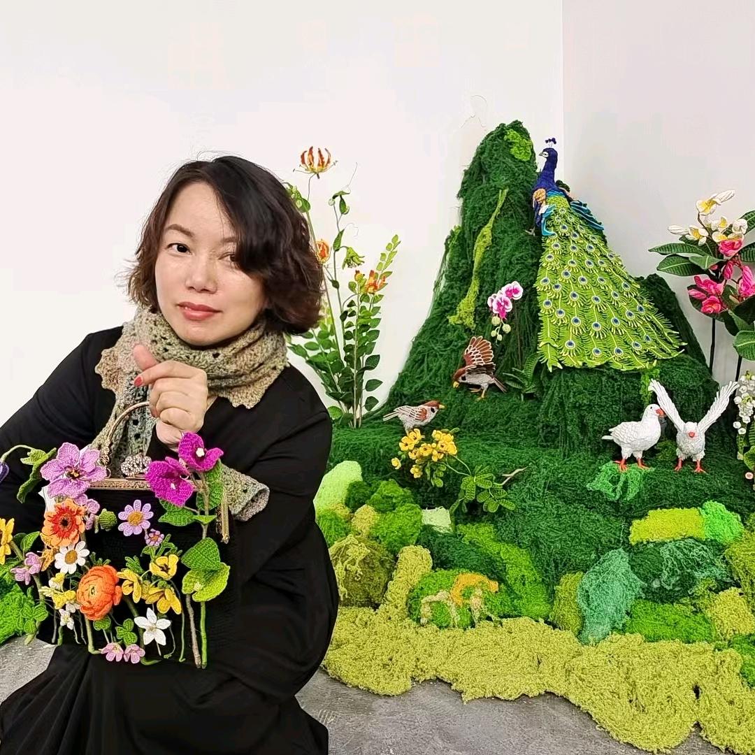 蓝月家毛线花工作室