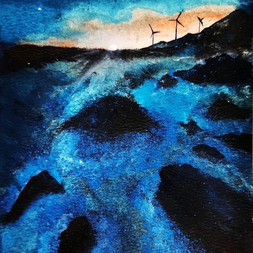 贝呗瑞尔的画画历程