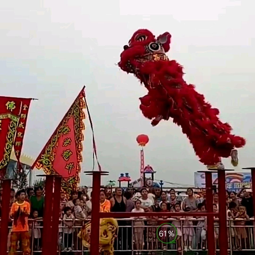 大荔释常龙醒狮队《培训基地》