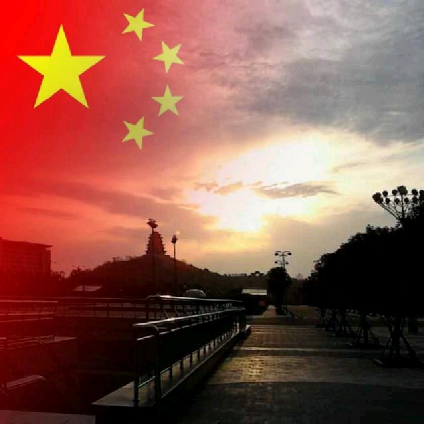 大海蓝天.
