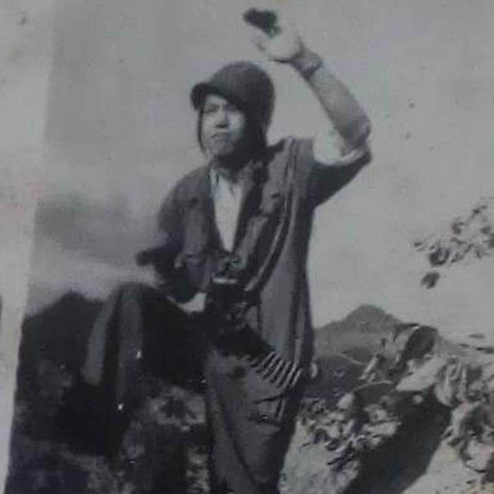 参战老兵摄影