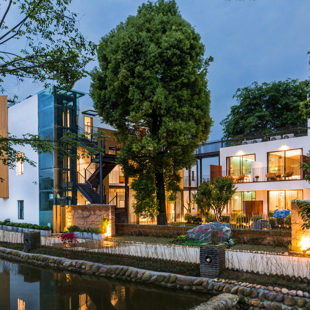 蒲江香樟树夏精品民宿