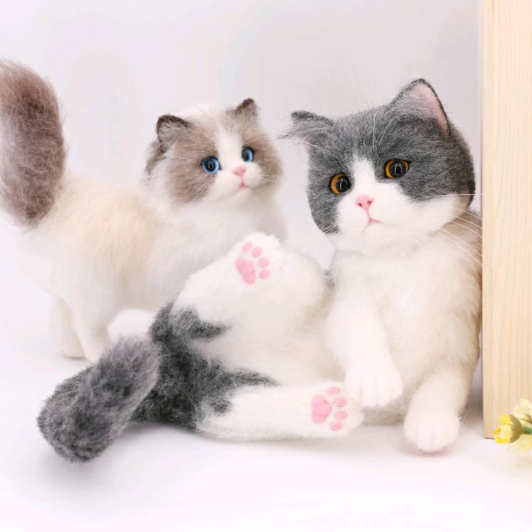 猫族创意羊毛毡