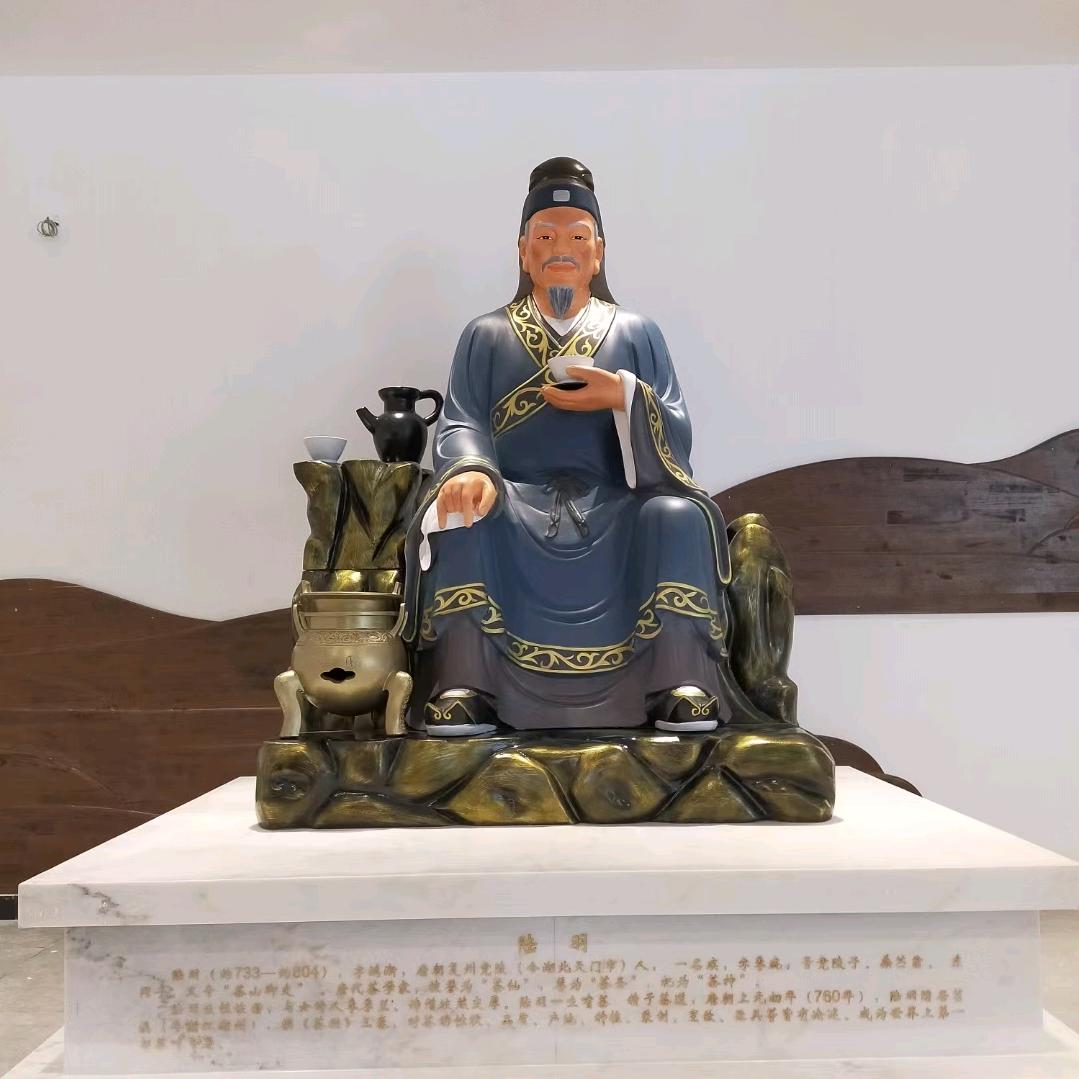 中国大九华山佛像贴金寺庙彩画工艺，