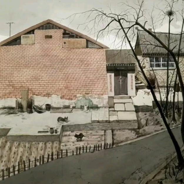 鲍建岐水彩