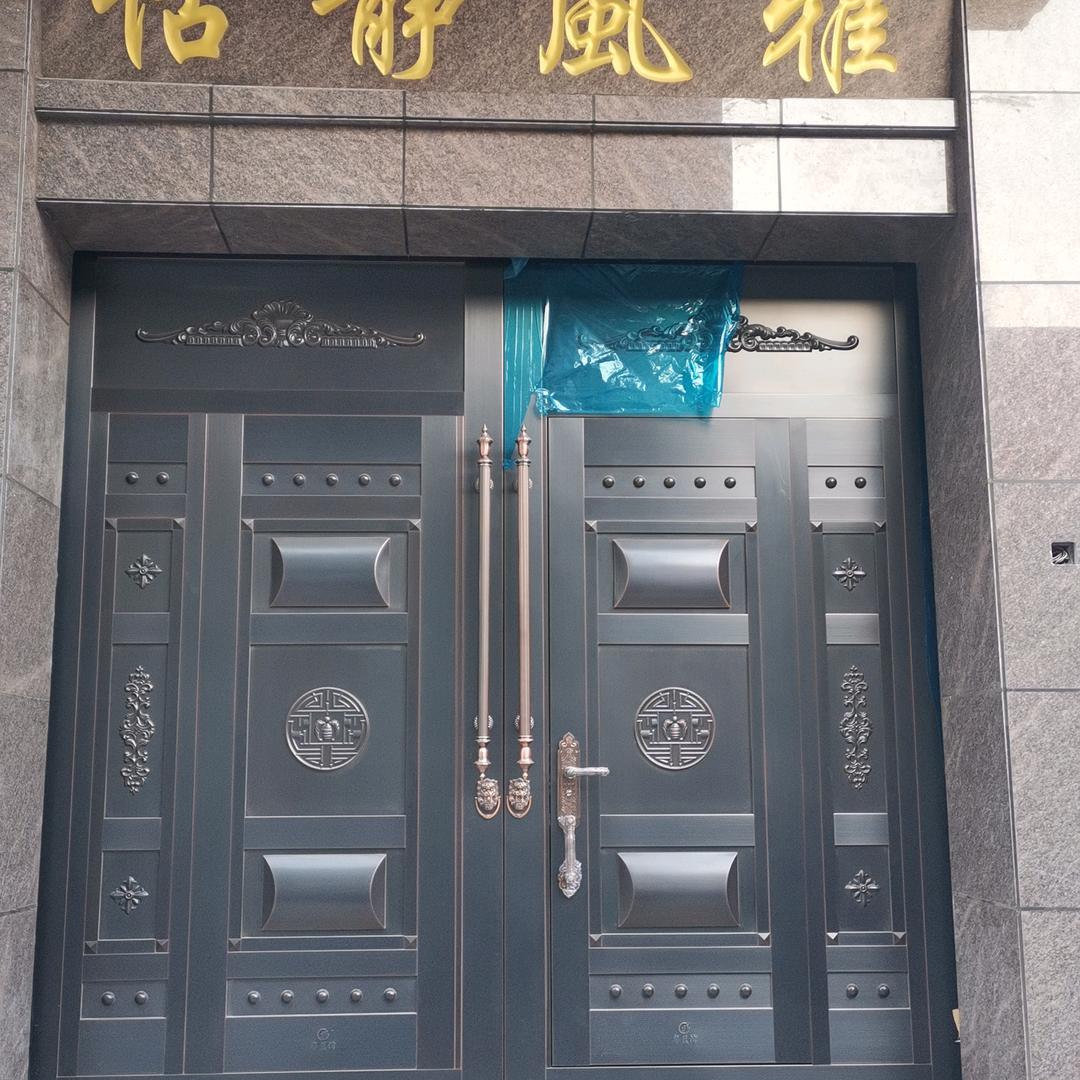防盗门，指纹锁