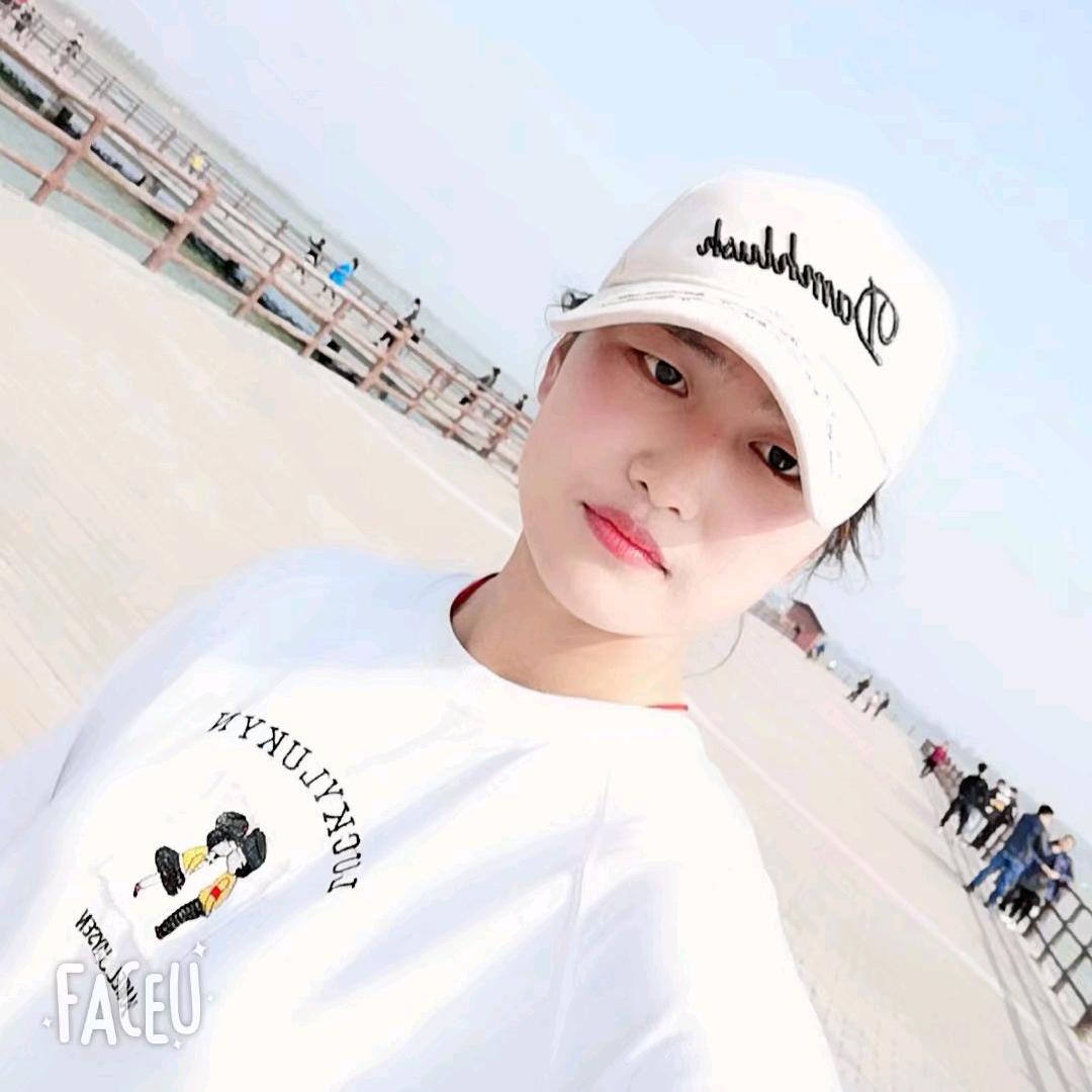 洪泽湖边上的姑娘