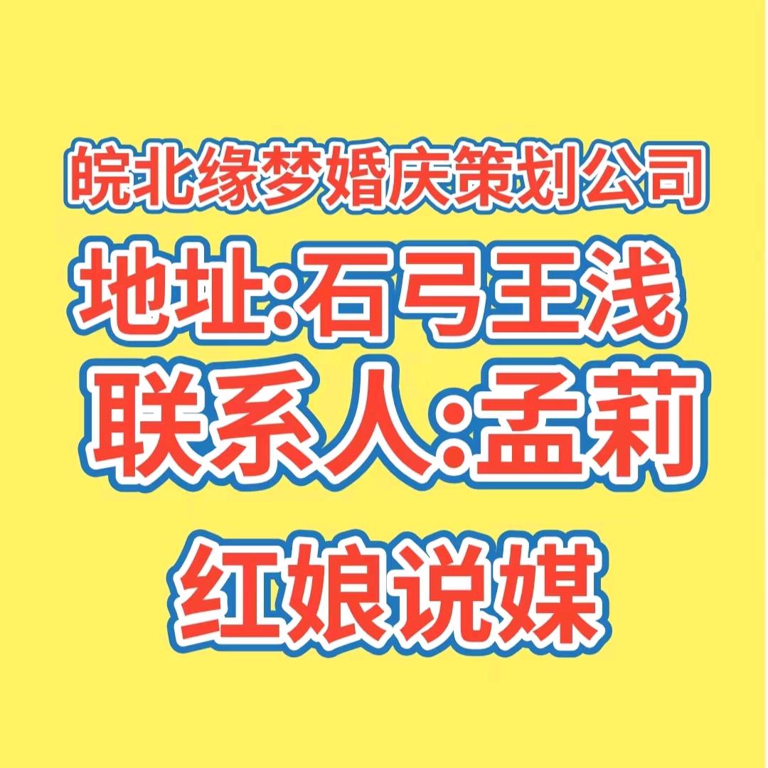 皖北缘梦婚庆策划公司…金牌主持孟莉
