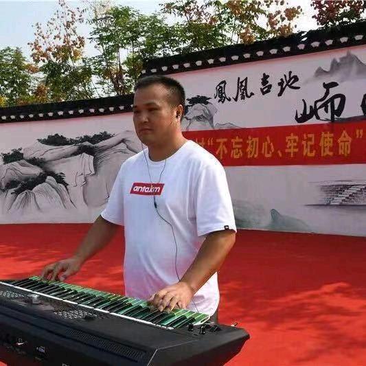 柘皋键盘江南哥（航拍）