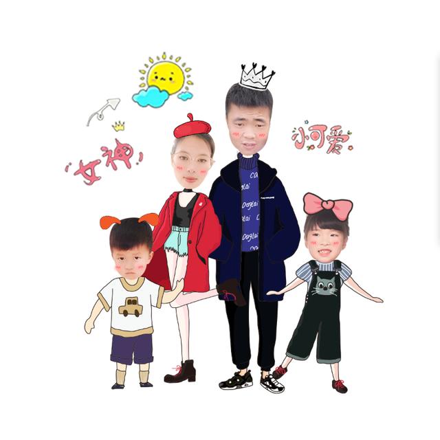 皮夹克和小棉袄的老妈