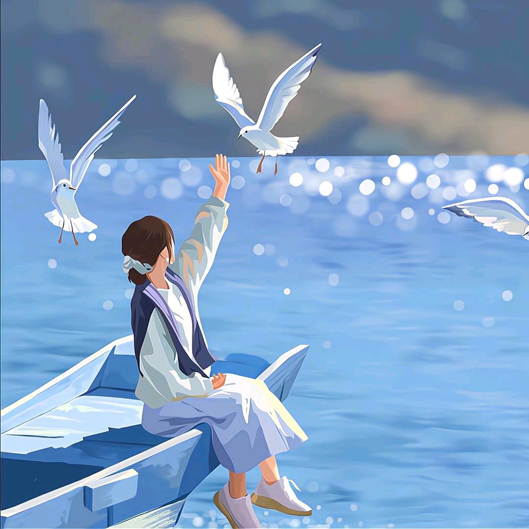 梦里不知天在水，满船清梦压星河