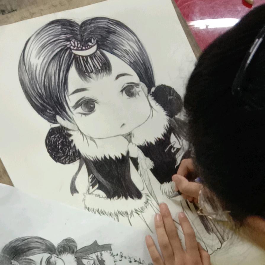 素颜依然很美