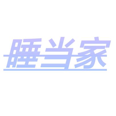 睡当家