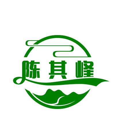 奇峰雪影