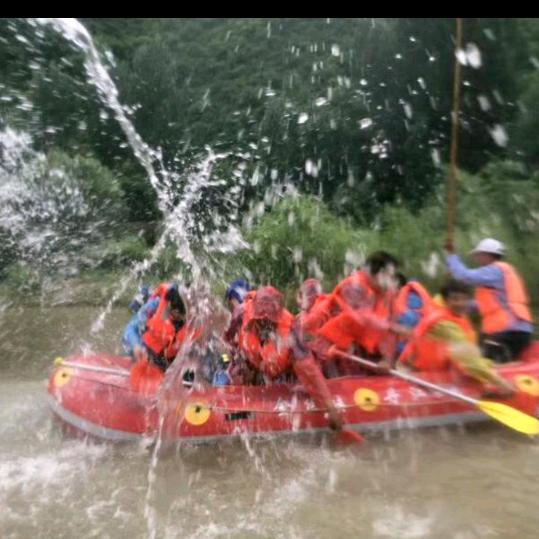 金丝峡丹江漂流