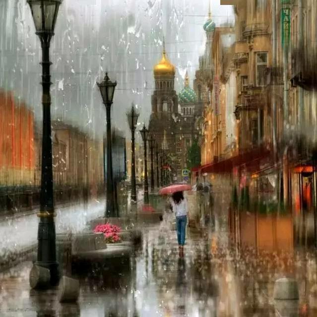 暮雨（手机摄影）