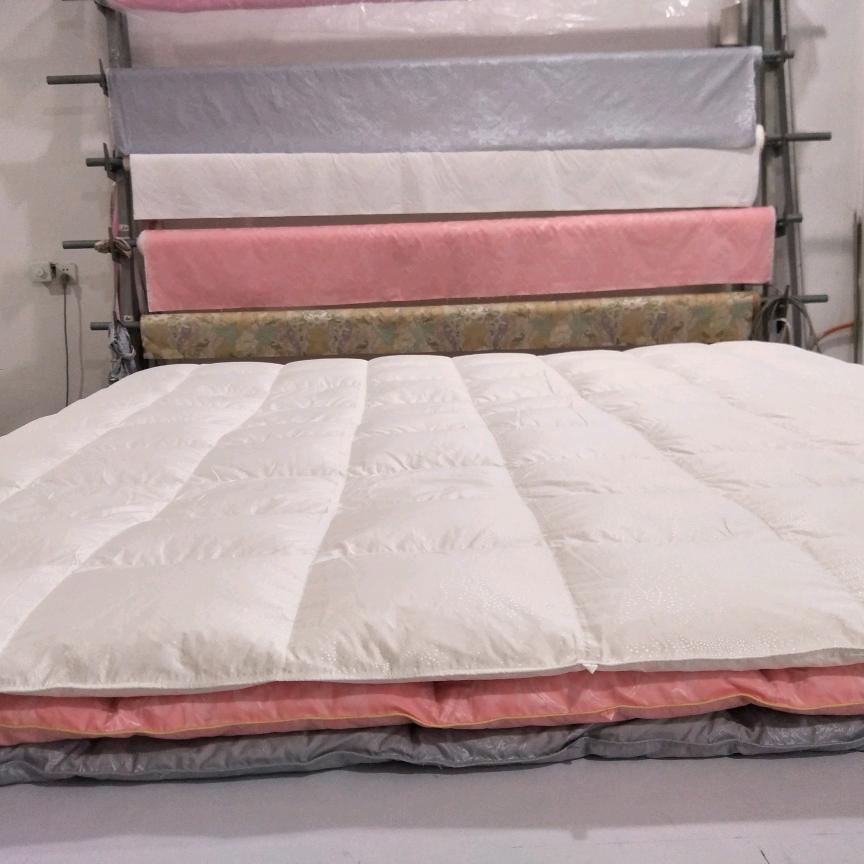 新昌现充羽绒被.手工蚕丝被