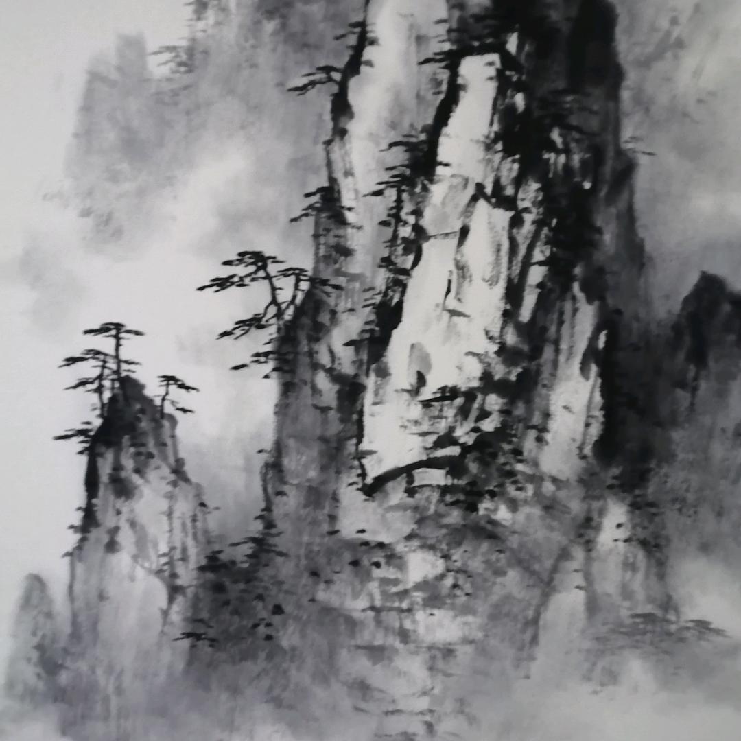 邢姐60岁学国画