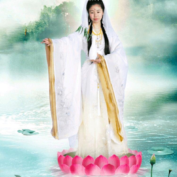 阿弥陀佛！愿化作菩萨那朵莲！