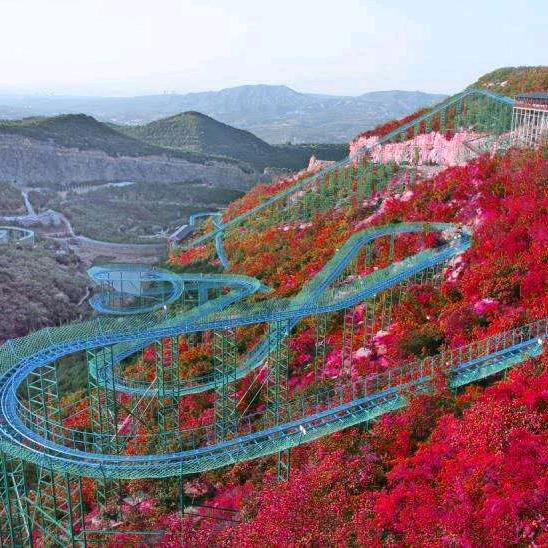 巩义市竹林赫彩滑梯游乐场