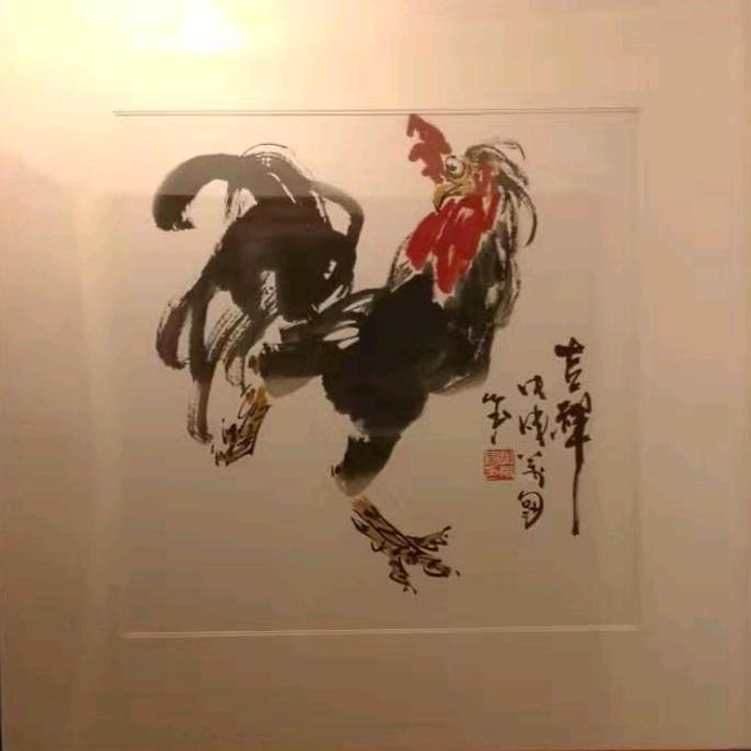 点睛楼画鸡